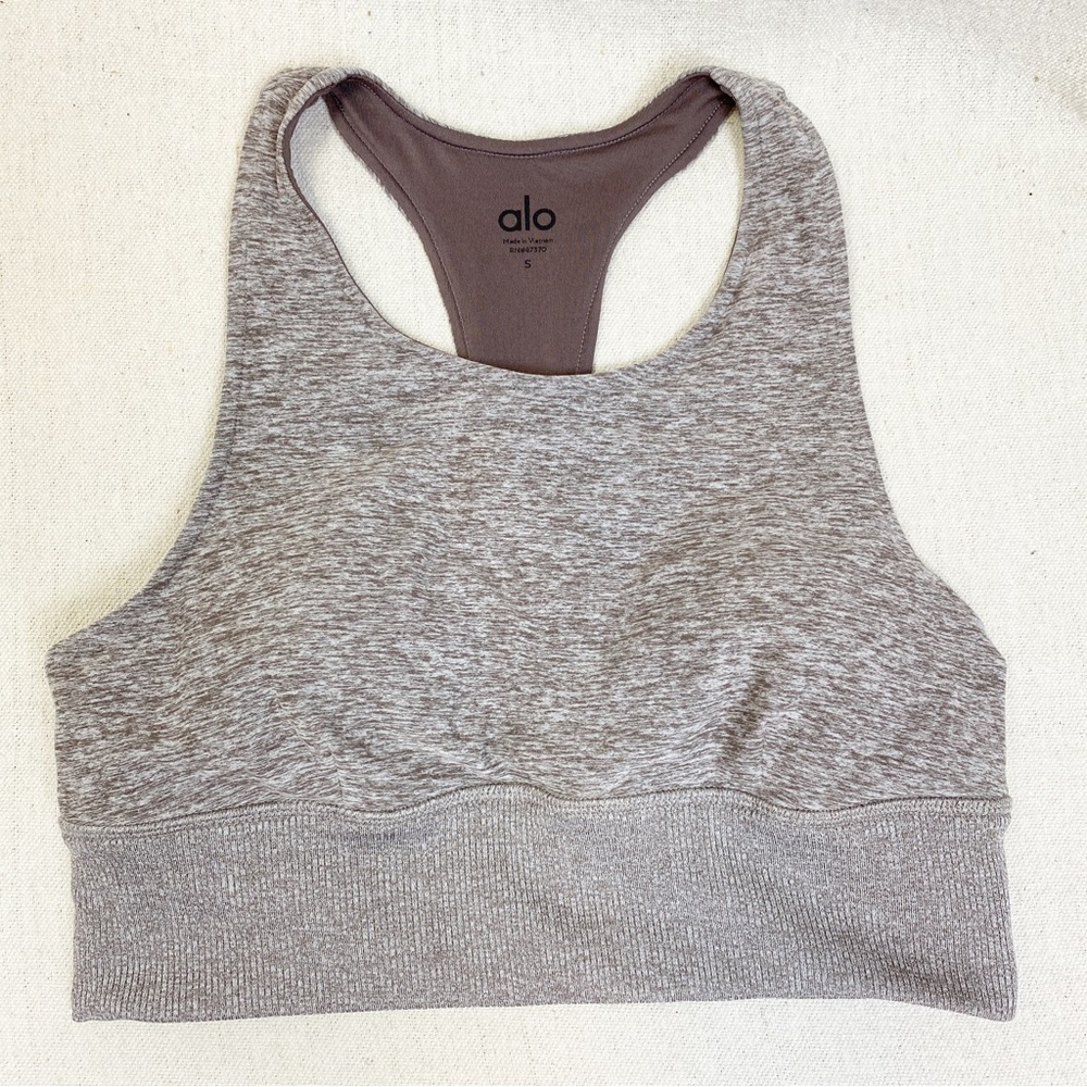 ALOSoft High neck racer back Yoga Sports Bra S